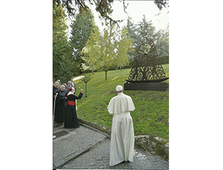 Discurso de Dom Damasceno para o Papa