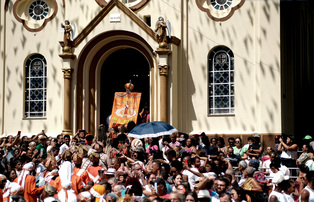 Novena e Festa em louvor a São Benedito, em Aparecida
