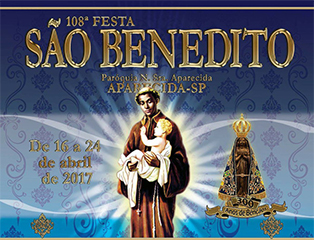Festa de São Benedito em Aparecida - 2017