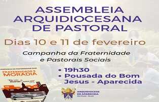 ASSEMBLEIA ARQUIDIOCESANA DE PASTORAL 2026